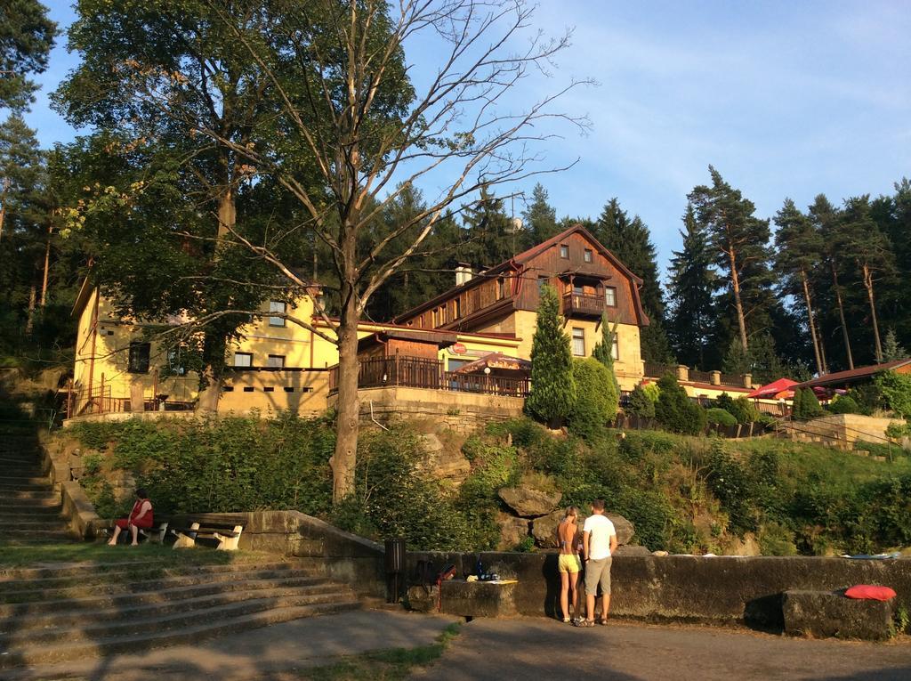 Hotel Garni Belveder Hřensko Eksteriør bilde
