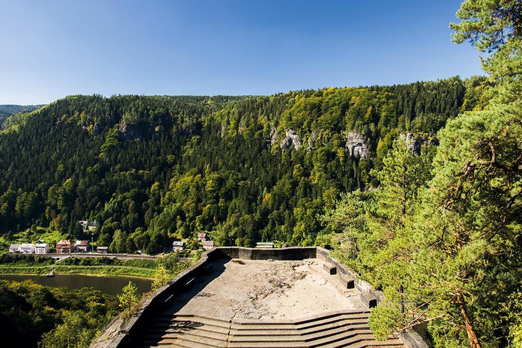 Hotel Garni Belveder Hřensko Eksteriør bilde