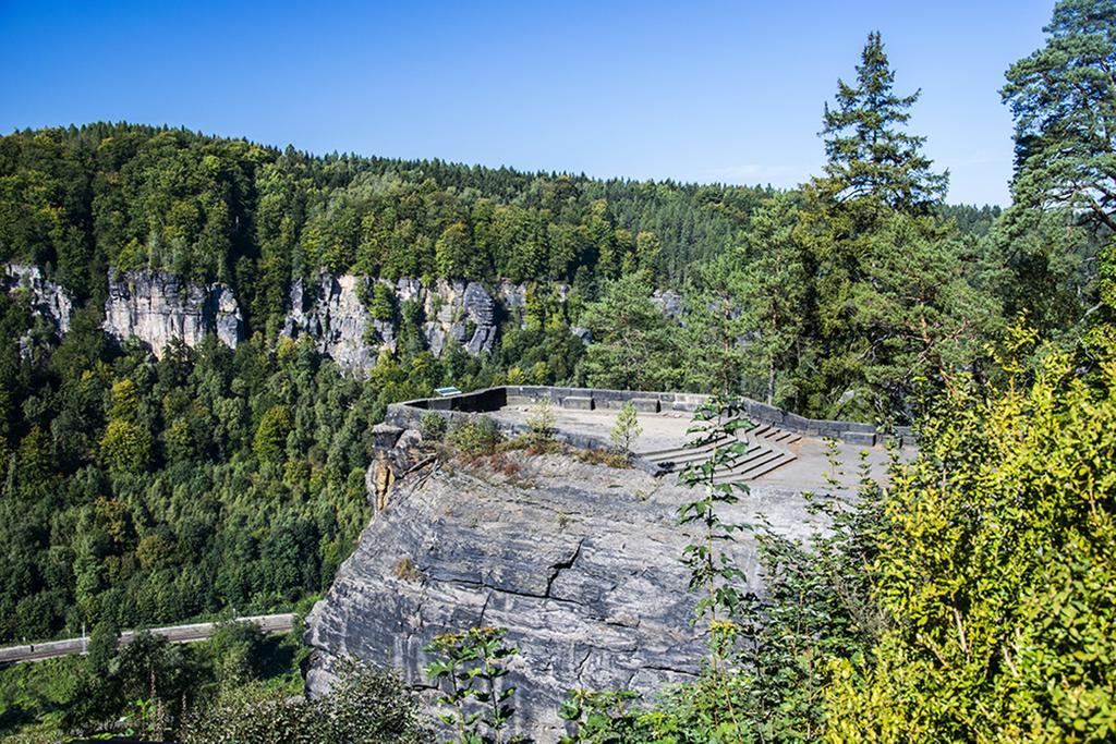 Hotel Garni Belveder Hřensko Eksteriør bilde
